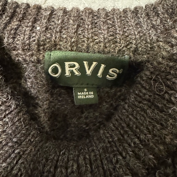 Men’s Orvis Wool Sweater - Picture 3 of 3